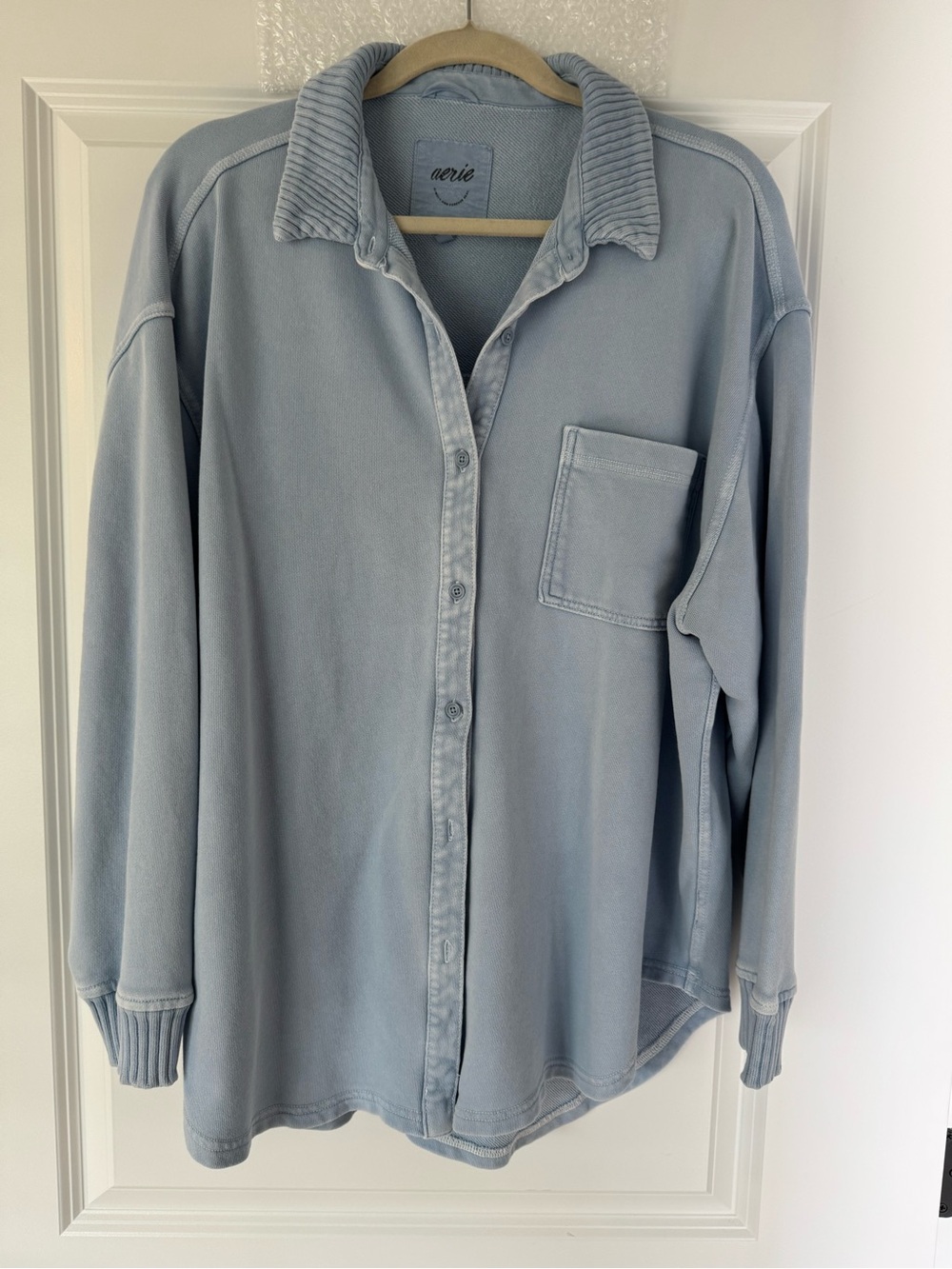 Aerie Women’s Oversized Button-Up Shirt Jacket